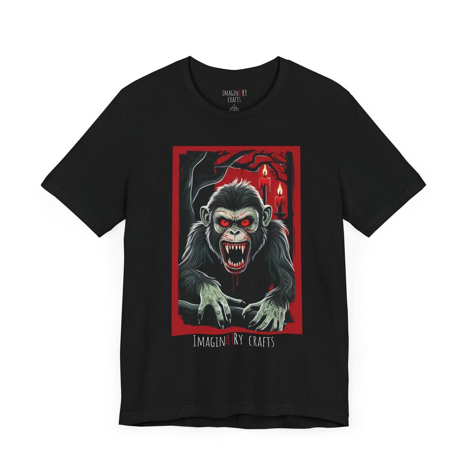 AI Horror Character Unisex T-Shirt S