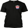 Netherlands Football Jersey - Dutch National Soccer Unisex's T-Shirt (Black, Large)