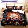 3pcs Chucky2 Design Cover Set - HD Printed Bedding with 1 Cover and 2 Pillowcases - Perfect for Home and Dorm Decor