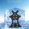 Ice Cleats With 10 Steel Spikes Elastic Traction Aid For Winter Boot Hiking Shoes Covers Ice Grippers Crampons Unisex