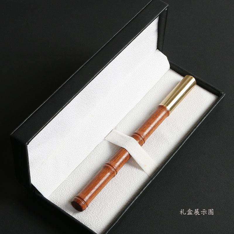 Sandalwood Pen, Signature Pen, Creative Bamboo Joint Style Gift Pen, Vintage High-Appearance Ballpoint Pen, Gel Pen