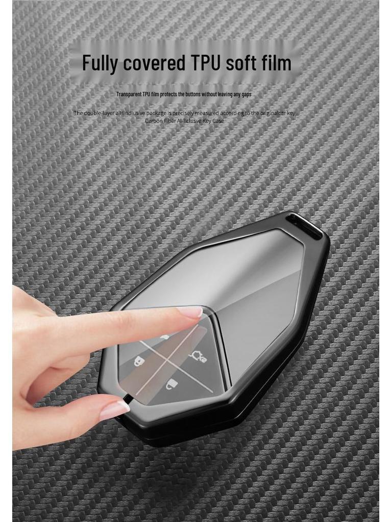 Schlüsselhülle für Changan Deep Blue SL03: Premium Vollfolien-Schutzhülle für S7 Smart Key - Ideal für Frauen