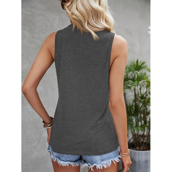 3Set of Tank Tops Sun, Moon, Stars, and Waves Print Loose Casual Vest T Shirt Retro-style Breathable, Comfortable, and Soft Fabric Spring and Summer