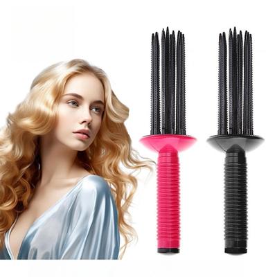 1 Stück Heißverkauf Friseur Air Sense Kamm Flauschiger Haar Lockenkamm Haar Scheibe Formgebender Fluffer Föhn Lockenkamm