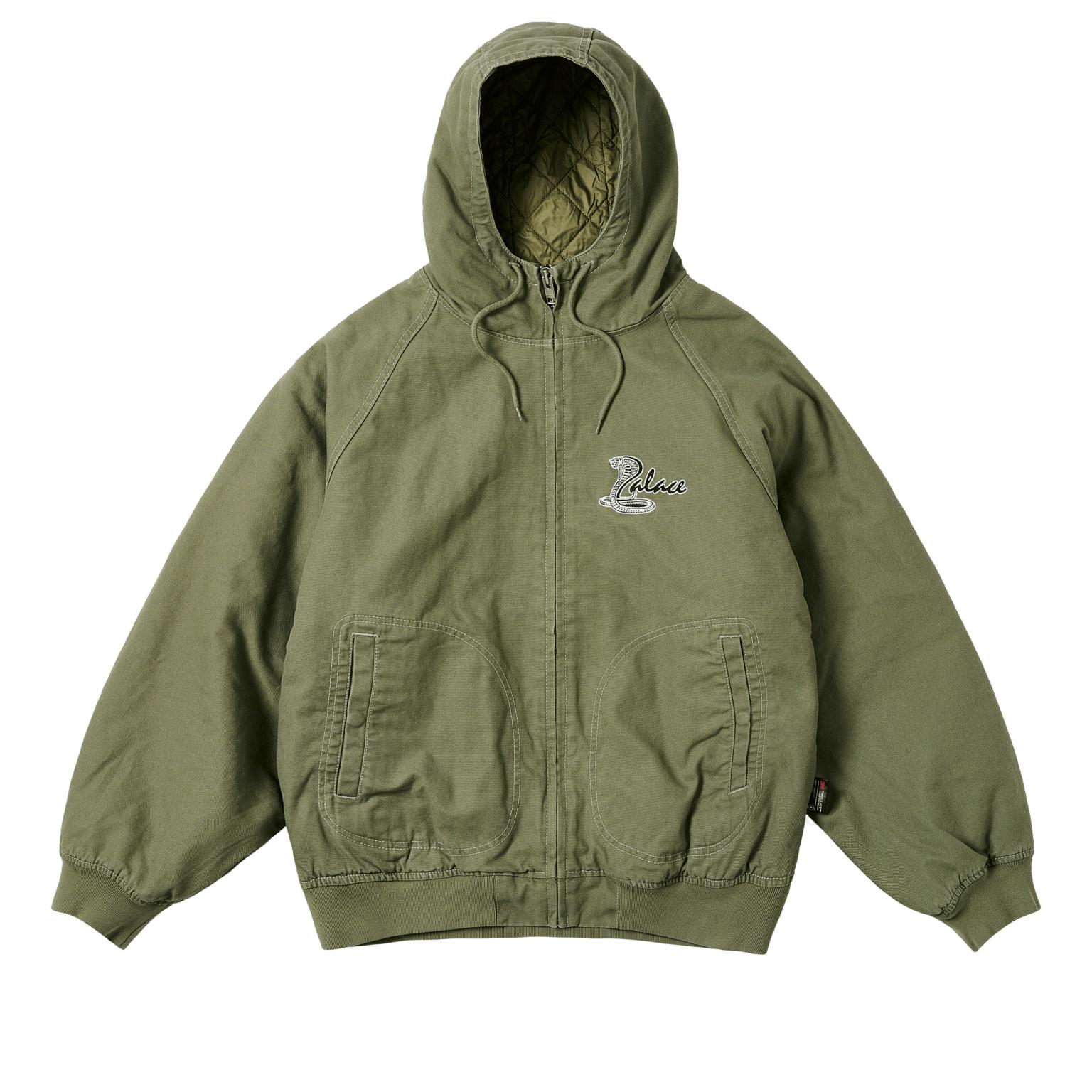 

Palace Canvas Cobra Jacket The Deep Green Unisex Outerwear P28JK018 S