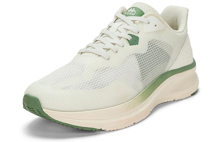 Men's Sneakers Kappa Slip Resistant, Abrasion Resistant, Lightweight Low Top Running Shoes Unisex White Cyan