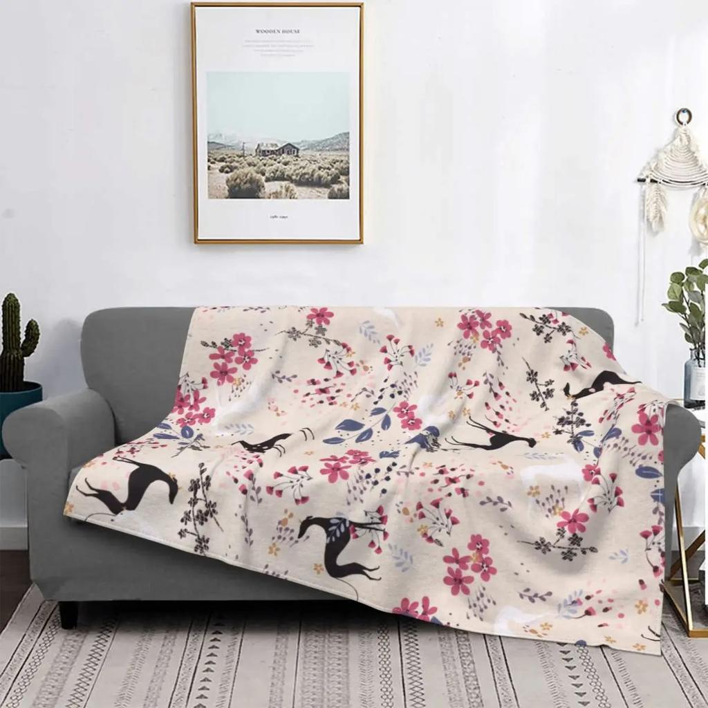 Printed Flannel Blanket Vision Hound Sofa Bed Blanket Lightweight Blanket