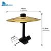 Car Crash Cymbal Easy tallation And Rugged Suitable For All Types Car Vent Outlet Universal Automotive Interior Accessories