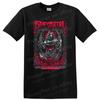 BABYMETAL Rock Metal Musik T-Shirt Grafik Wolfsmaske Rote Flamme Tee