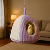 Soft Bird Hanging Hammock Fleece-lined Bird House Pet Supplies Warm Parrot Nest  for Bird Cage