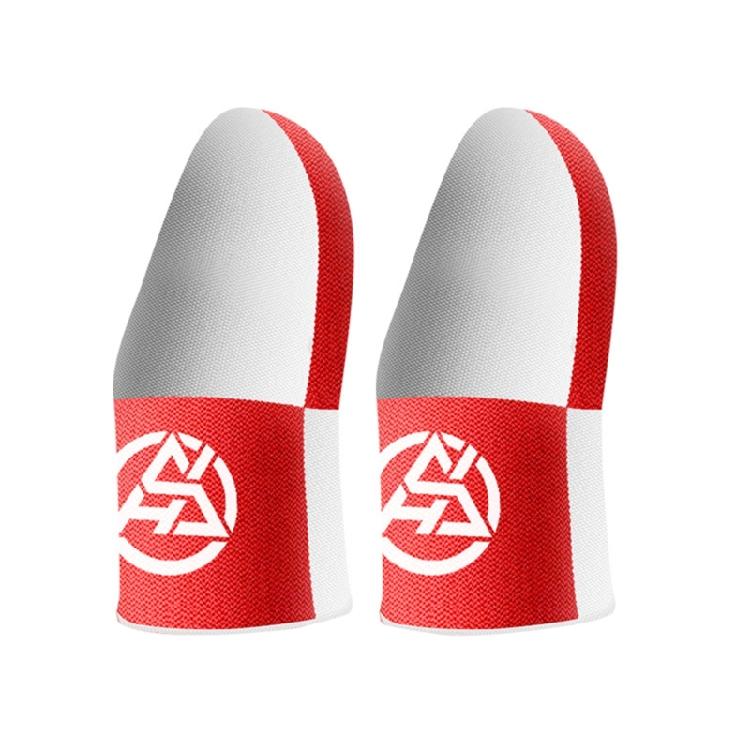 

Ергономічні наперстки для пальців Конструкція з провідного волокна Забезпечує точне керування сенсорним дисплеєм Для гри-екшен 1 пара червоний