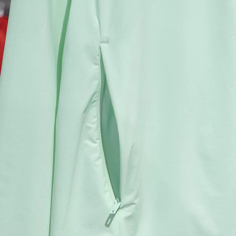 Li-Ning Outdoor Casual Solid Color Breathable Zip-Up Hooded Windbreaker Men Outerwear Fluorescent-Light-Green AFDT185-16