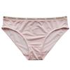 Einfache ultradünne Unterwäsche für Mädchen, niedrige Taille, weiche, atmungsaktive Slips aus Eisseide für Frauen