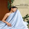 Mercury Home Textiles Mulberry Silk Summer Quilt