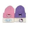 Ladies Knitted Hat Cartoon Pop Kulomie Wool Hat Trend Street Cold Hat
