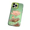 The new few lotus flowers are suitable for iphone17 mobile phone case Apple 16promax/15 anti-drop 14pro13 Europe and America