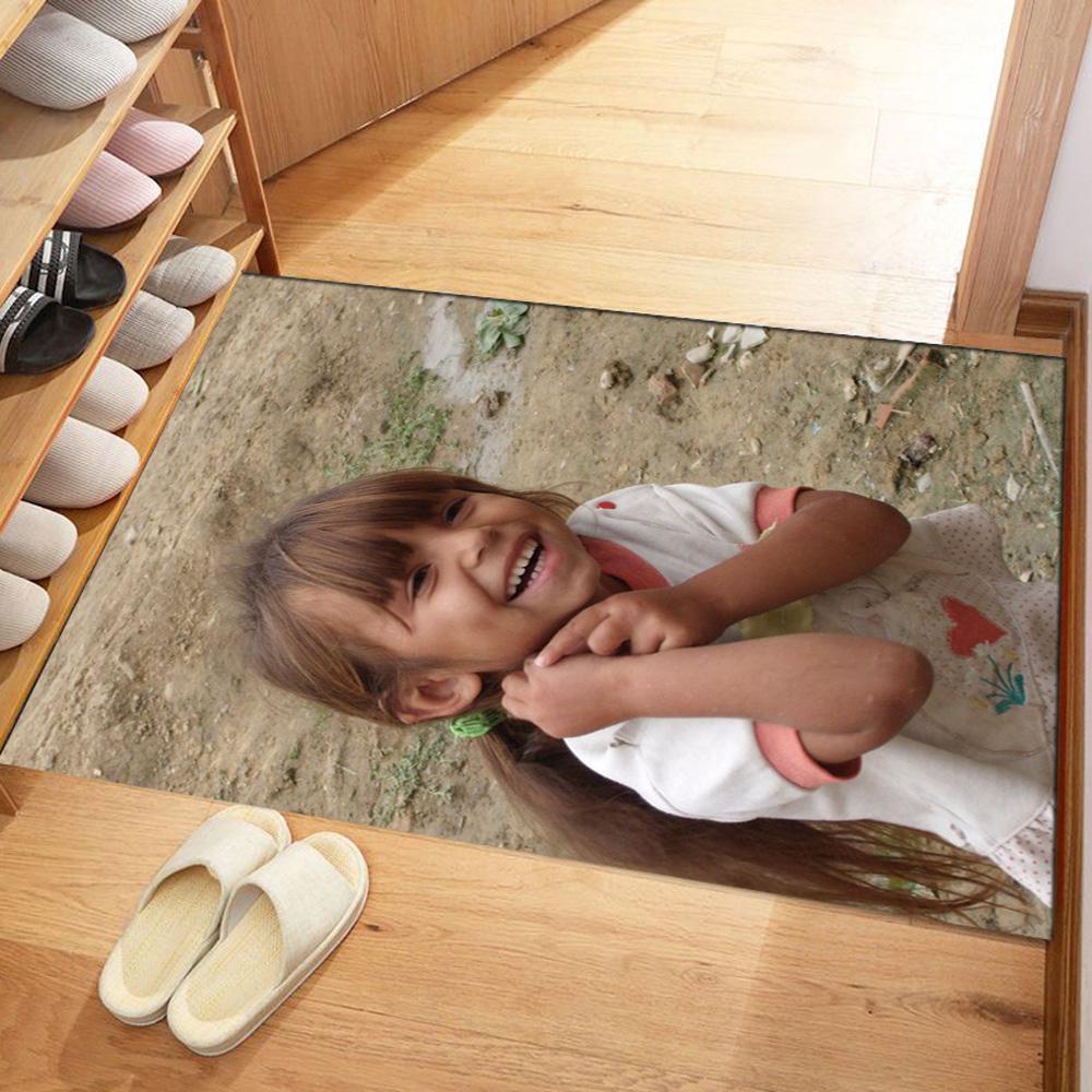 Customize Photo Personalized image Floor Rug Office Rug Suitable for Decorate room Living Rooms Entryway Balcony Antislip Carpet Decorate Offices