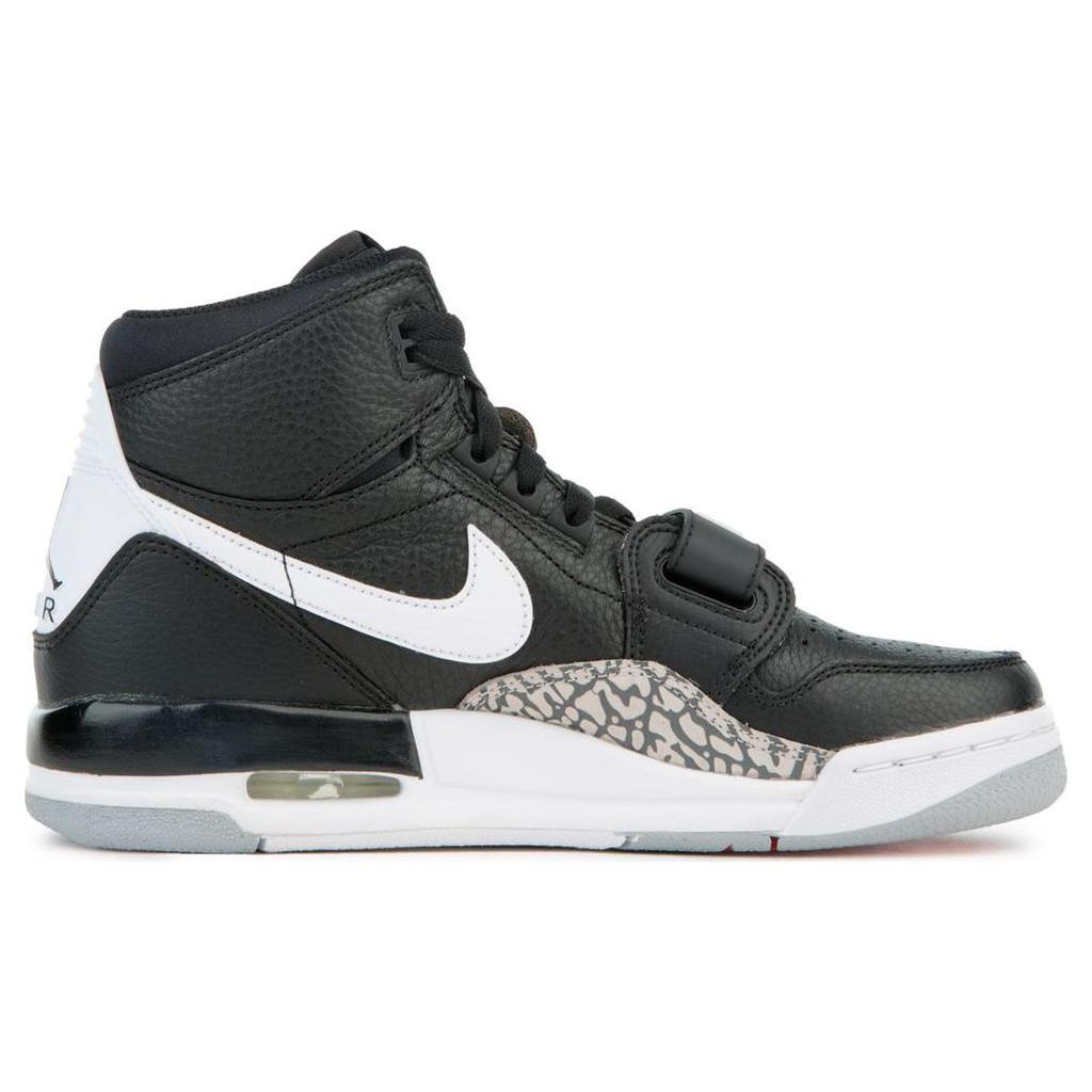 New Jordan Legacy 312 Vintage Basketball Shoes GS AT4040-001