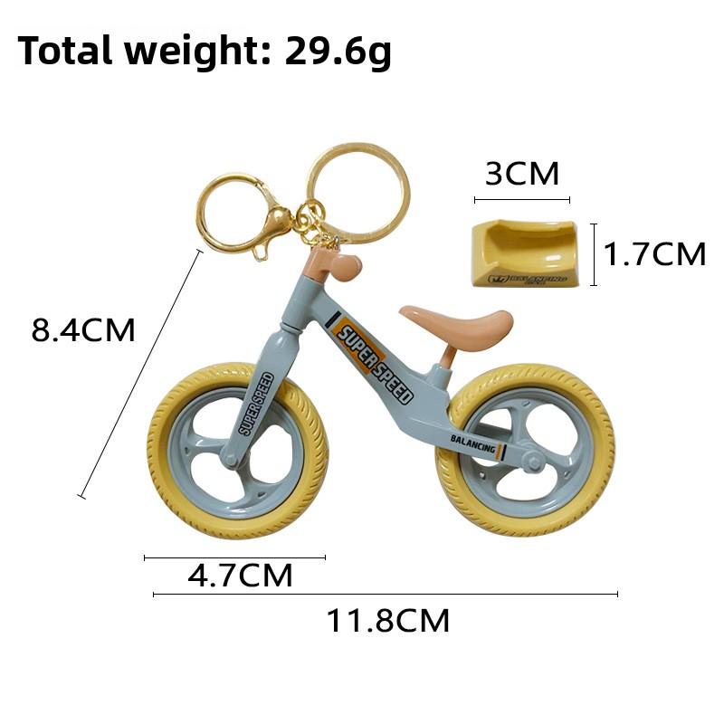 Creative, Fun and Movable Bicycles, Couple Jewelry, Keychain Pendant, Small Gift Ornament.