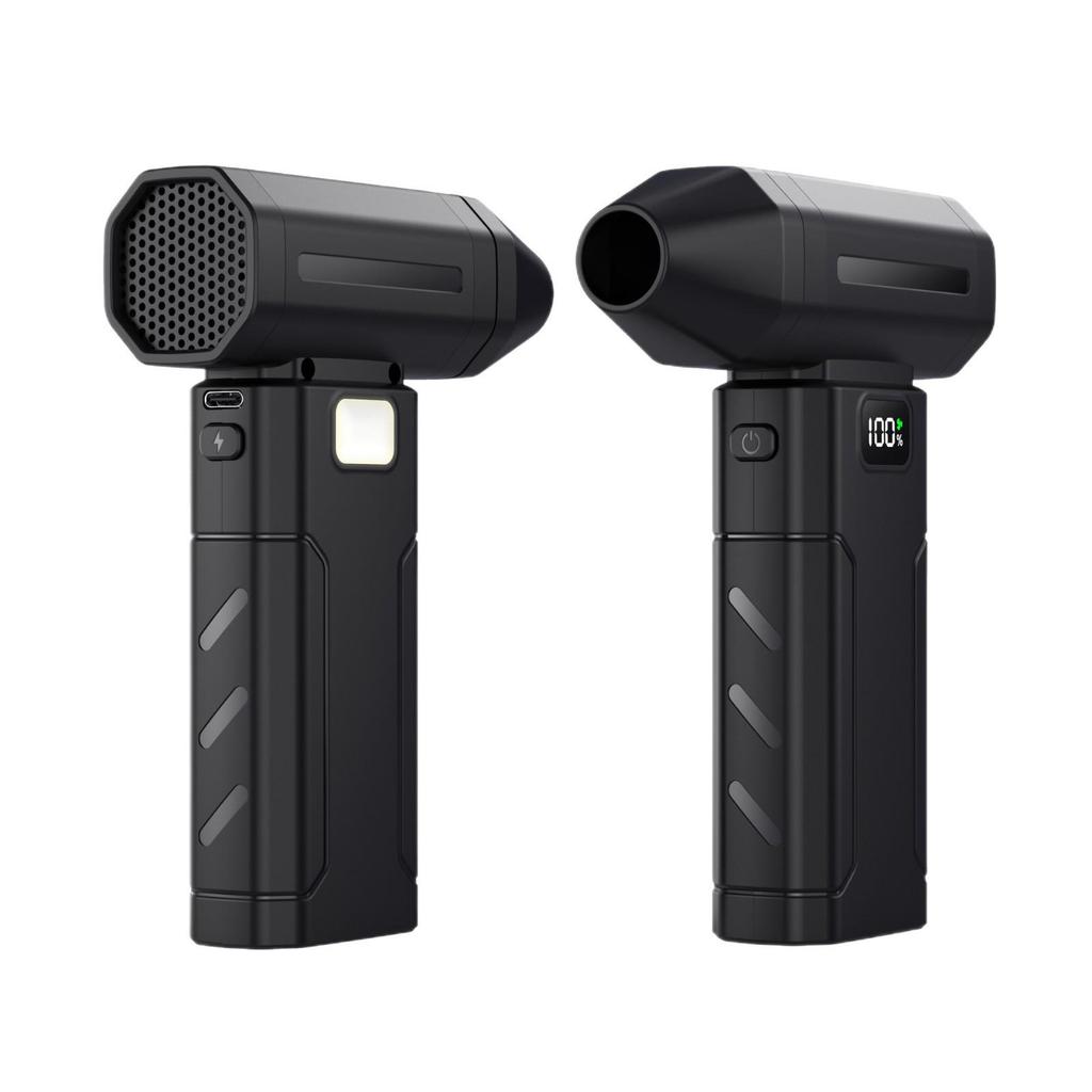 Portable High-Speed Brushless Turbo Fan: Handheld Wireless Hair Dryer for Outdoor Use