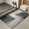 Diatomaceous Earth Non-Slip Quick-Dry Bathroom Mat: Absorbent & Dirt-Resistant