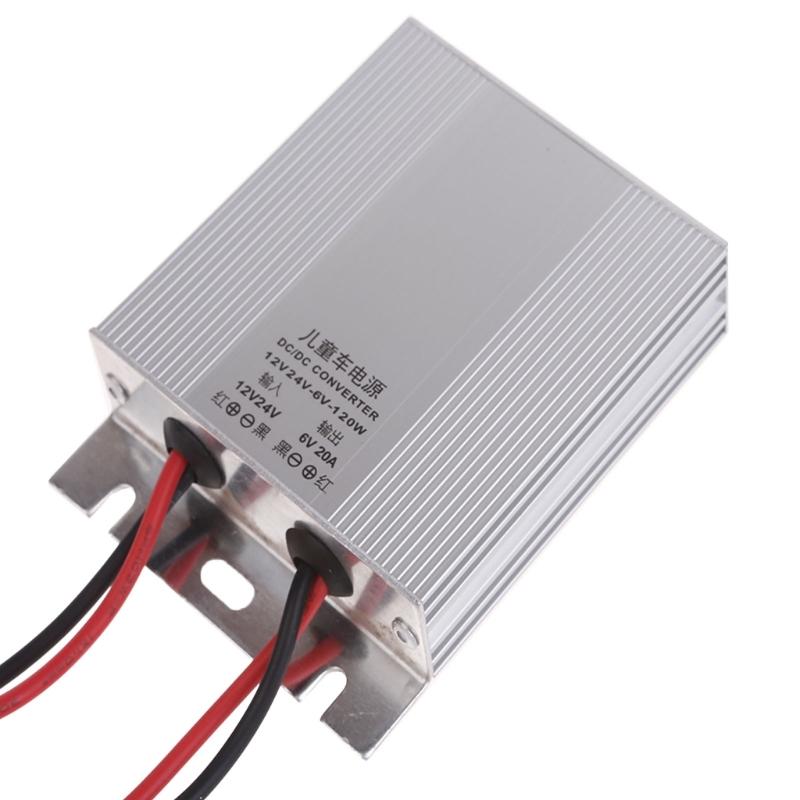 Power Voltage Converter DC 12V/24V To DC 6V 10A,6V 15A,6V 20A 60W 90W 120W Waterproof Voltage Convert Transformer