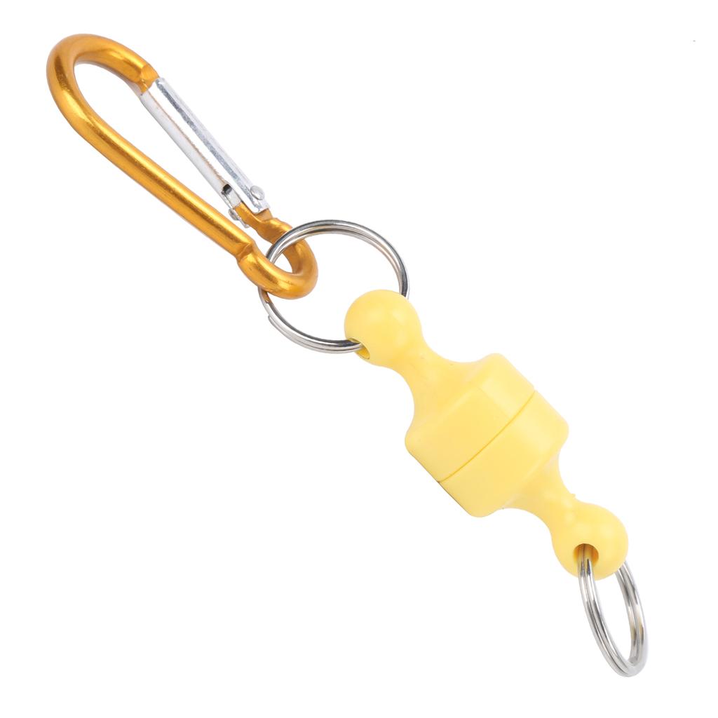 Strong Magnetic Release Holder Carabiner Aluminium Net Release Clip Keychain for Outdoors