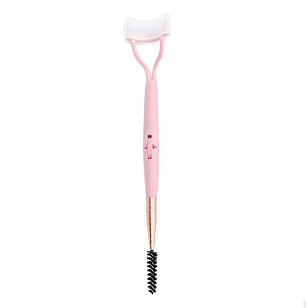 Double Head Eyelash Brush Foldable Eyebrow Styling Accessory Curler Separator