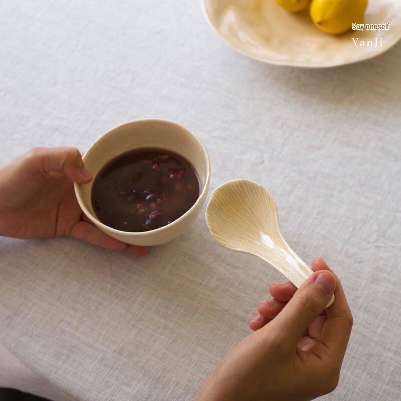Yan Ji Mushroom Series Dinner Spoon
