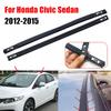 For Honda Civic Sedan 2012-2015 140cm Car Roof Drip Finish Moulding Rubber Seal Strips With Metal Clip 74316TR0A01 74306TR0A01