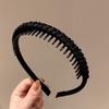 Hairband Headband for Women, Non-slip Hair Pressing and Face Washing, Special for Hair Tidying, Fashionable Headdress with Teeth