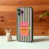 V-Vintage Canned Sardines Phone Case For iPhone17,16,15,14,13,12Plus,Pro Max,XS,5G Soft Silicone Black Cover