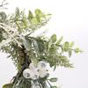 45Cm Christmas Wreath Artificial Simulation Flower Christmas Decorations Easter Wall Door Wall Hanging White Nordic