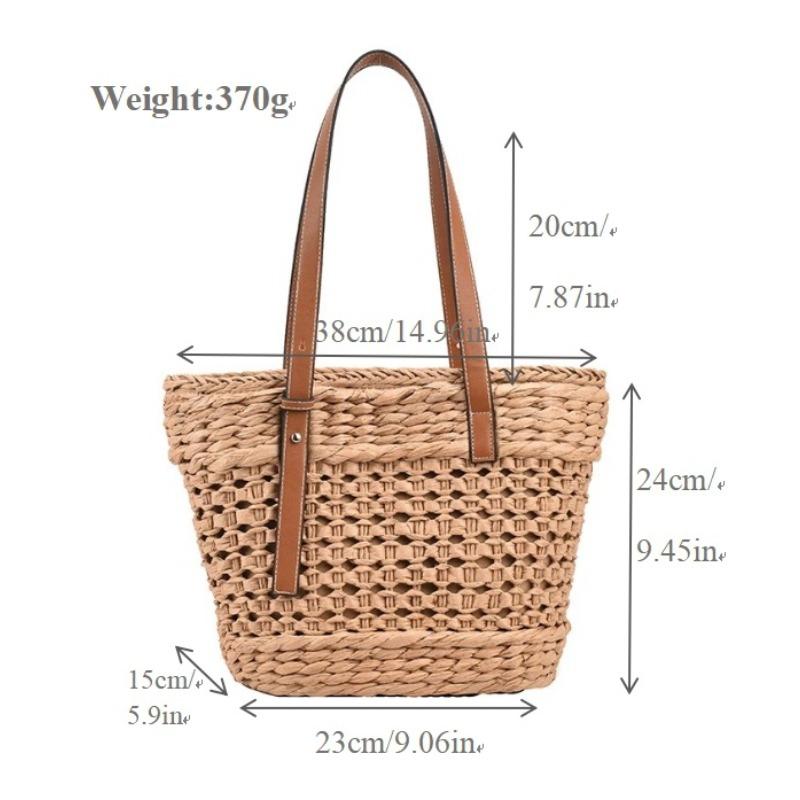 

Premium straw woven bag women s shoulder handwoven bag large capacity seaside vacation beach cabbage basket women s bag welt zipper хаки