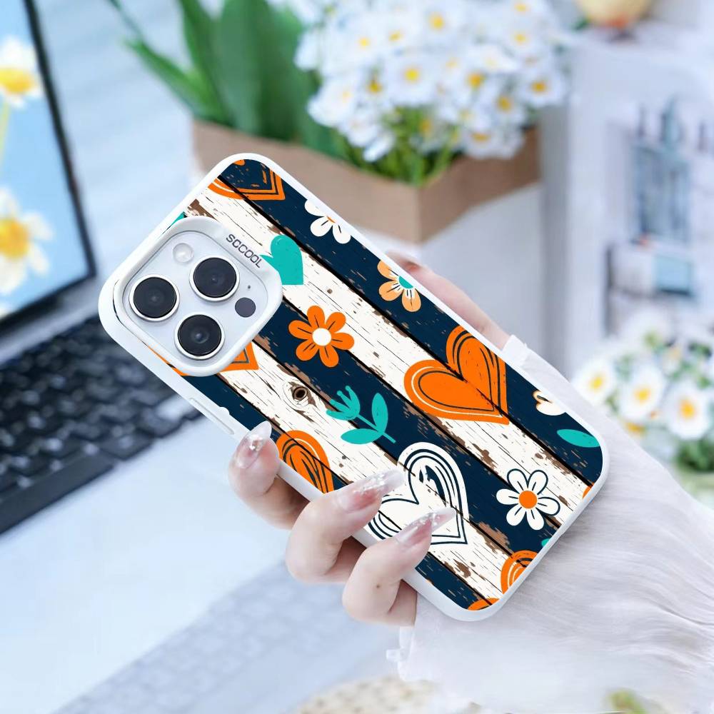 Y2k I-INS Graffiti Phone Case For IPhone 16 17 15 14 12 13 Pro Max Black Color Shockproof Cover