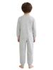 Unisex Special Needs Adaptive Clothing Long Sleeve Anti Strip Invisible Zipper Back Jumpsuit
