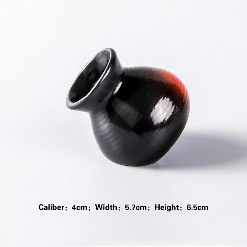 Decoration Shop Plate Ceramic Kitchen Household Tableware Japanese Sashimi Sushi Small Can Egg Bottle Dry Ice Cup Creative Plate