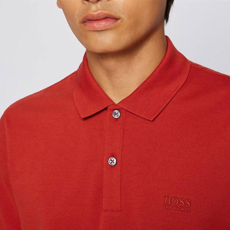 Hugo Boss Polo Shirt Men's Orange Red 50425985 611