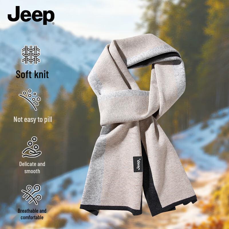JEEP Men's Winter Warm Scarf
