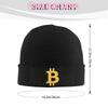 Bitcoin Print Truck Bonnet Hats Unisex Elastic Knit Hat Winter Warm Skullies Beanies Head Wrap Caps Travel Cap Skullies Hats
