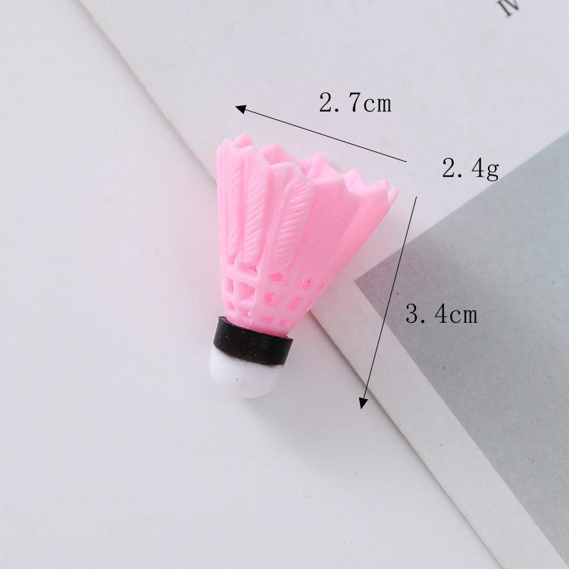 Simulation Mini Badminton Model Diy Sports Keyring for Club Souvenir Gifts 10pc/lot 4