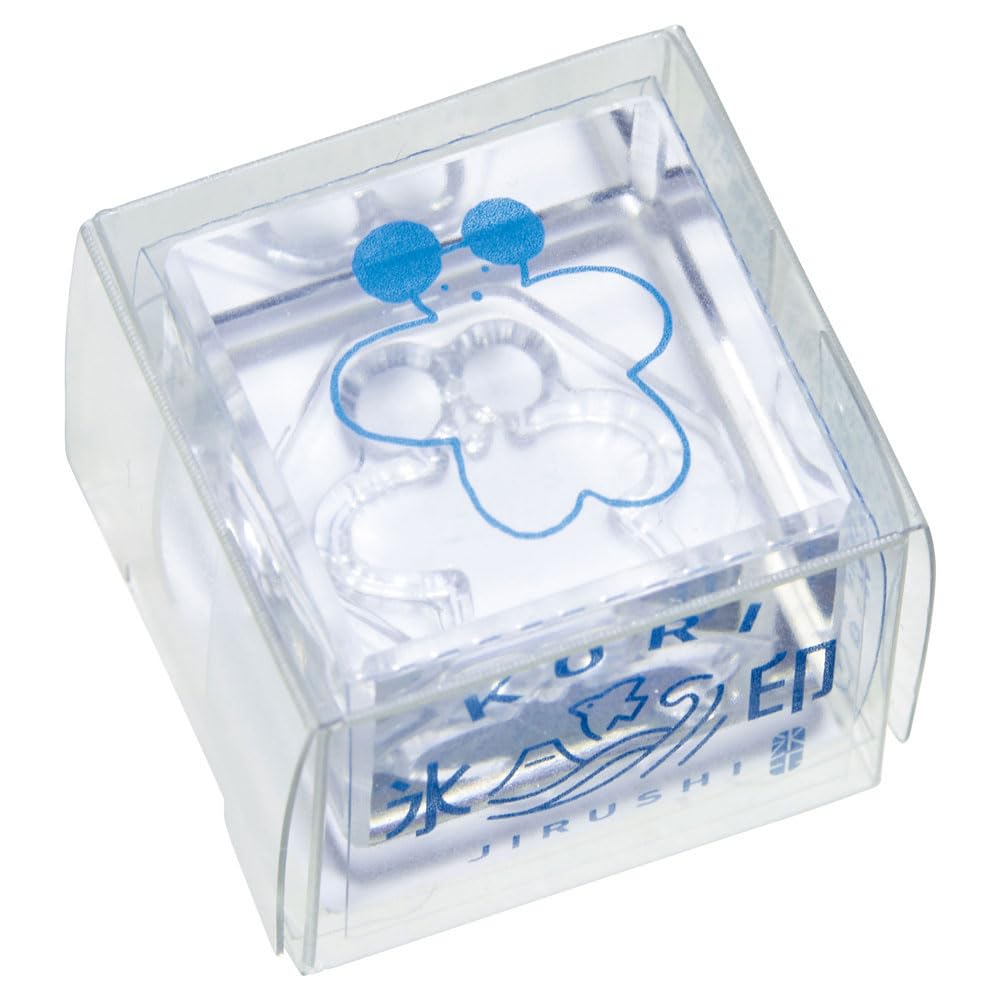 King Jim Transparent Ice Small Plush Toy Stamp, Stamp, Size, Design, CLSA22-007