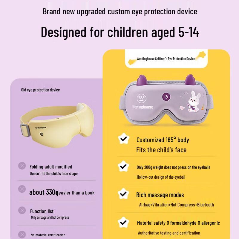 Westinghouse Children's Eye Massager CN Plug (adapter Included)