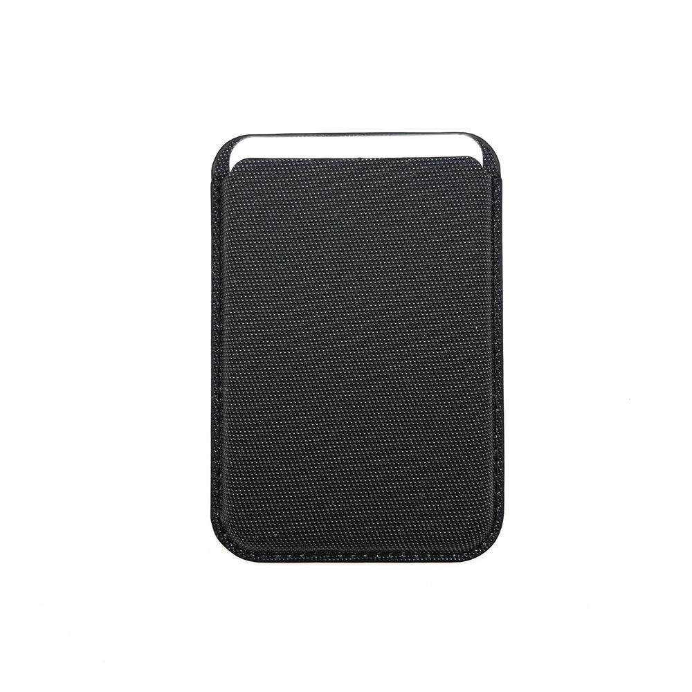

MagSafe Fabric Magnetic Card Holder for iPhone 17 and 16 Pro Max Regular Magnetic【Transparent Bag】 чёрный