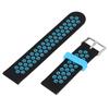 22mm Universal Silicone Sport Watch Strap Wristband for Huawei Watch 3 for Watch 2 for Watch GTBlack Blue
