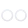 2 Pcs 51mm Silicone Steam Ring Replacement for Petrus PE3320 3606 Coffee Machine Grouphead Gasket