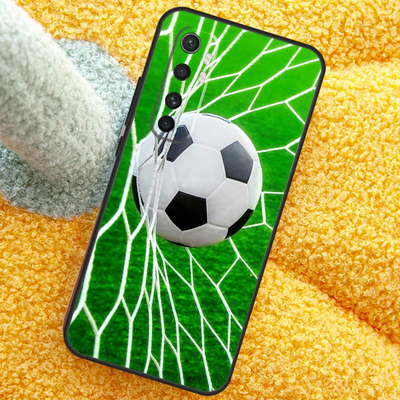 Football Soccer Ball Case For Xiaomi 15 14 Ultra 13T 14T 15T 17 Pro Max Cover For POCO X7 F8 Pro X3 X5 X6 F5 F6 F7