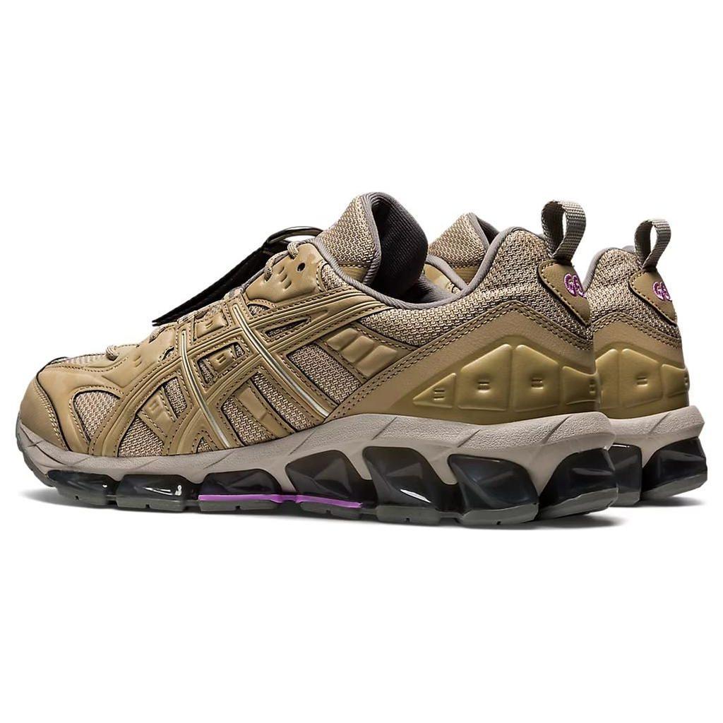 ASICS Fashion Cushioning Abrasion Resistant Low top Running Shoes Men's Gray Brown 1201A679-021