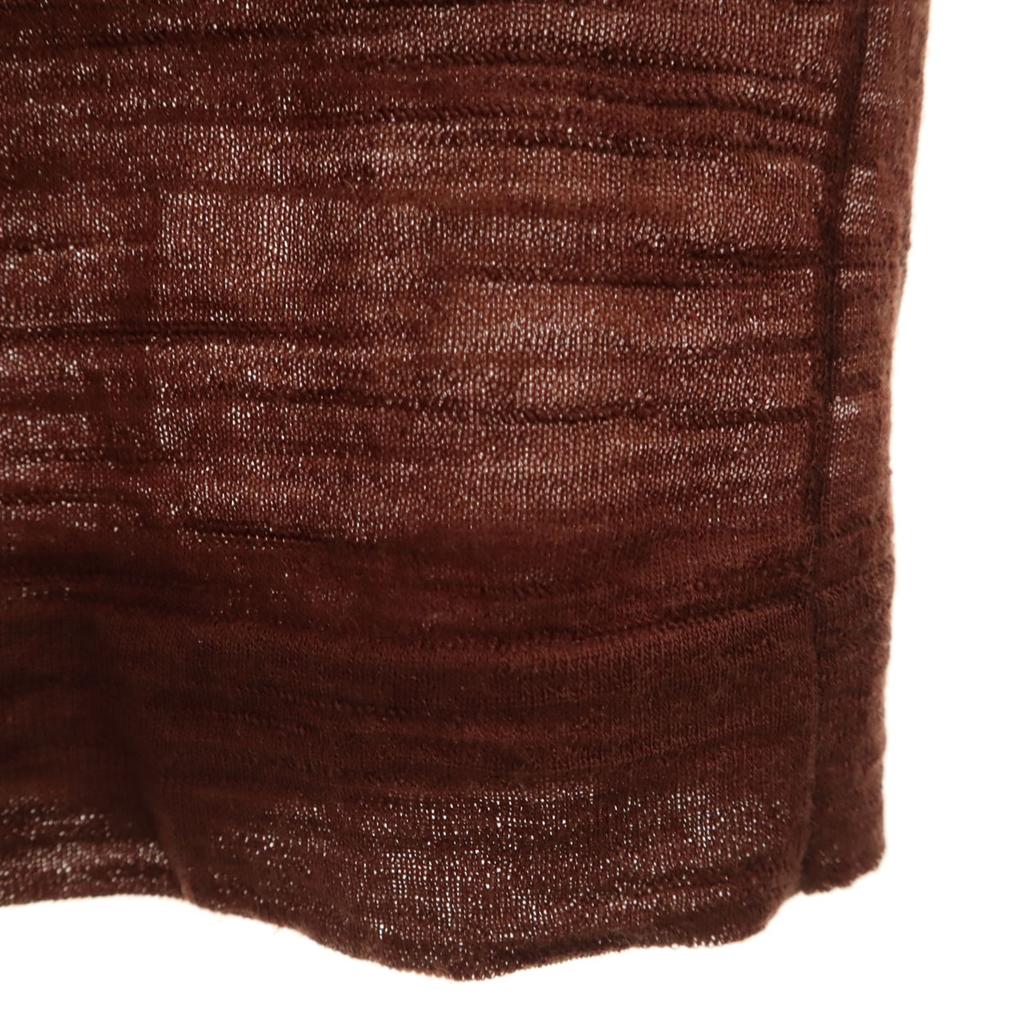 Lemaire Made In Italy Knit Long Skirt S Brown Women Used