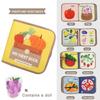 Soft Cloth Books for Toddlers Early Education Supplies Touch and Feel Books for Early Children Development
